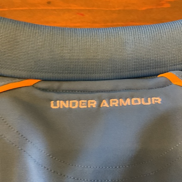 Under Armour Heat Gear, XL, Light Blue w/ White and Yellow Accent, UCLA Colors - Picture 5 of 5